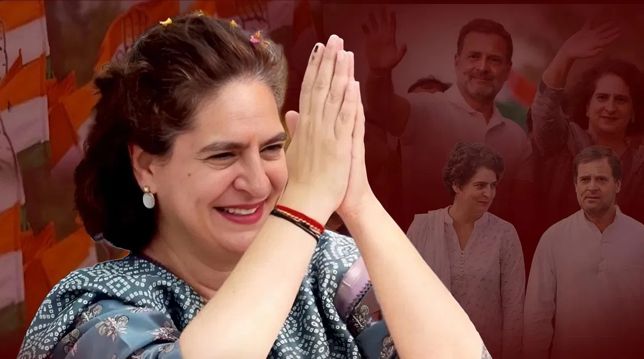 प्रियंका गांधी ने वायनाड उपचुनाव में भरा नामांकन