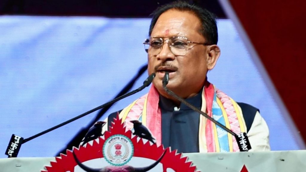 मुख्यमंत्री श्री विष्णु देव साय