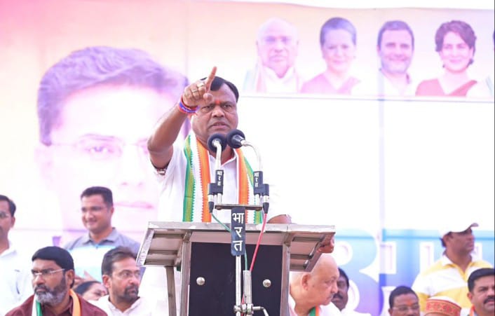 भाजपा पर निशाना साधते हुए दीपक बैज बोले- 'सच को दबाने की कोशिश'