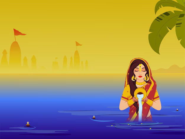 छठ महापर्व में बिलासपुर हुआ भक्तिमय