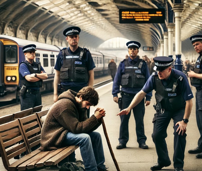 जोनल स्टेशन पर मानसिक रोगी ने कर्मचारी पर किया हमला