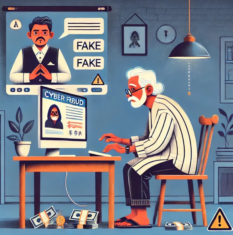 ठगी के झांसे में आए रिटायर्ड शिक्षक ने गंवाए 33 लाख 57 हजार रूपये